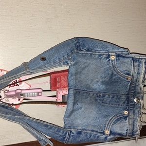 Zara small demin bag